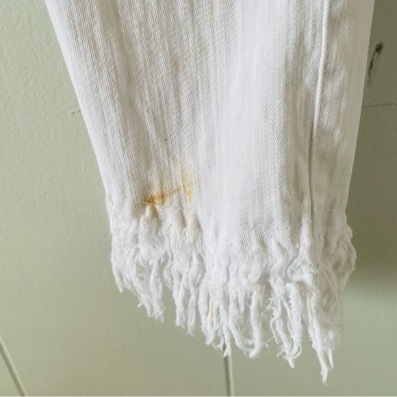 sofia by sofia vergara White Skinny Jeans with Frayed Hem - Picture 9 of 12